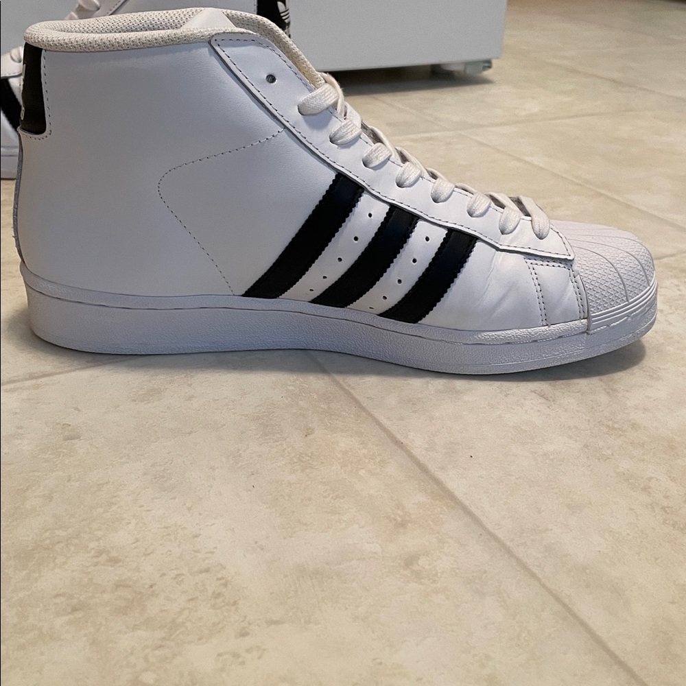Adidas Pro Model high top shoes mens size 10 - Picture 9 of 16